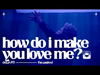 The Weeknd - How Do I Make You Love Me? (Official LyricVideo)