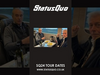 Here's a little insight into tour bus life. Dinner with Status Quo https://www.statusquo.co.uk/tour