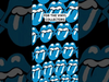 The Rolling Stones - Special Black and Blue variant available in the Stones Store