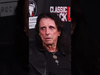 Alice Cooper - I wanted to be sitting on a garbage can, with a beautiful ballet behind me